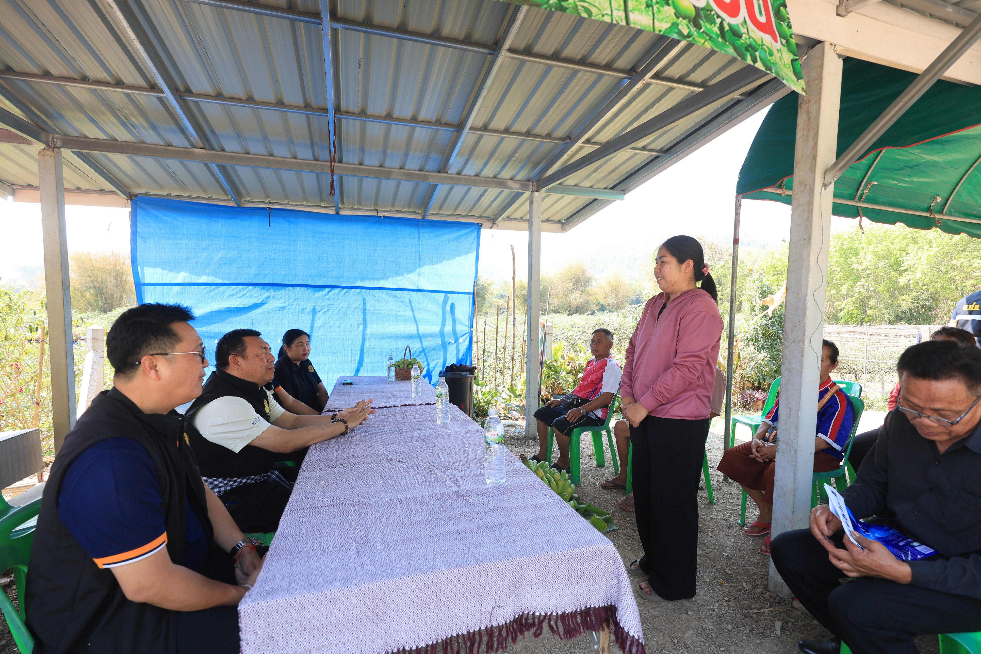 title - เลขาธิการ ส.ป.ก. และคณะ ตรวจเยี่ยมกลุ่มปลูกพุทรา บ้านท่าดีหมี หมู่ที่ 4 ต.ปากตม อ.เชียงคาน จ.เลย